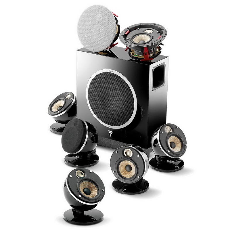 Комплект акустики Focal Pack Dome Flax 5.1.2 Black Комплект акустики Focal Pack Dome Flax 5.1.2 Black