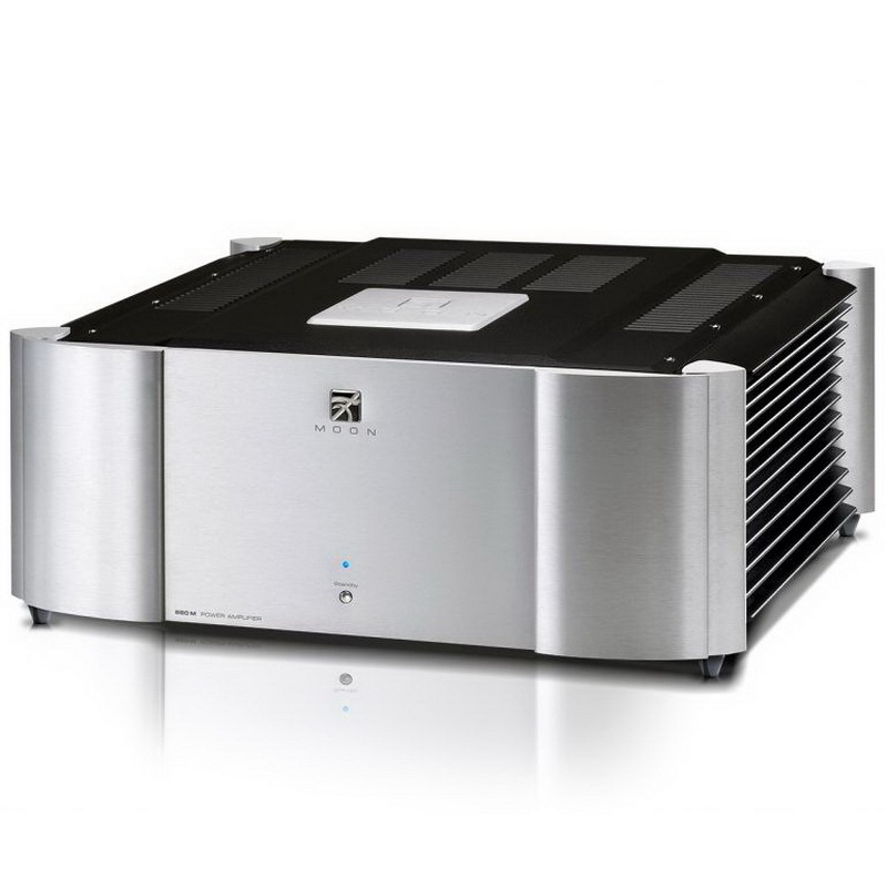 SimAudio Moon Evo 880M Power Amplifier Silver
