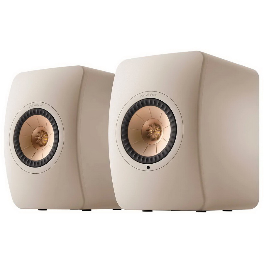 KEF LS50 Wireless II Sand Shell