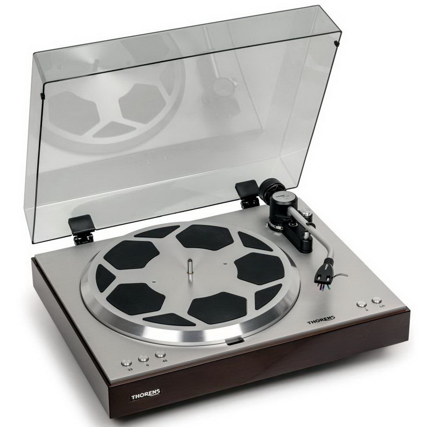 Thorens TD 404 DD Walnut High Gloss