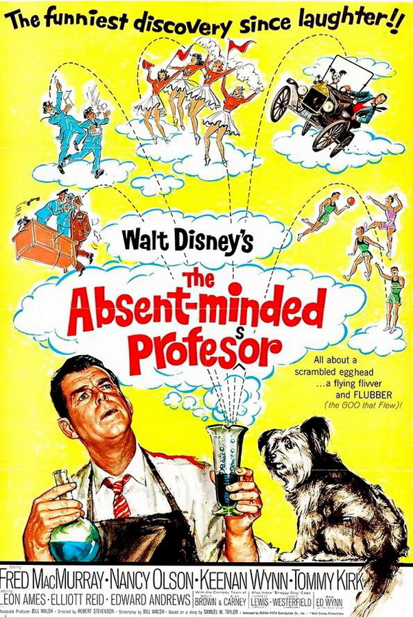Отмороженный профессор / The Absent Minded Professor