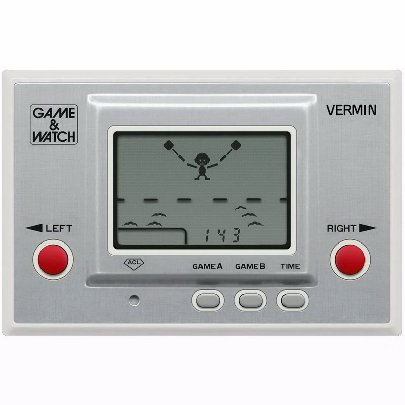 Nintendo Game & Watch Vermin (MT-03) 
