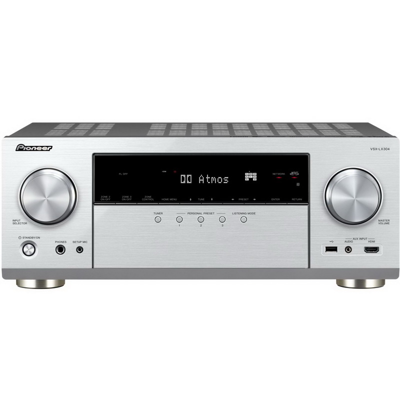 AV-ресивер Pioneer VSX-LX304 Silver