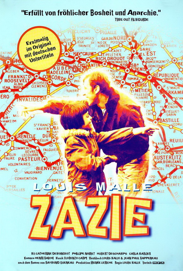 Зази в метро / Zazie dans le métro