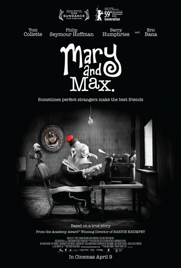 Мэри и Макс. / Mary and Max.