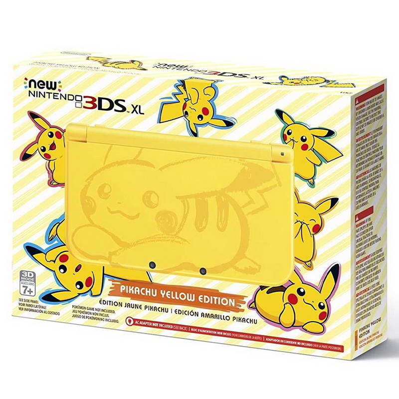 Nintendo New 3DS XL Pikachu Yellow Edition