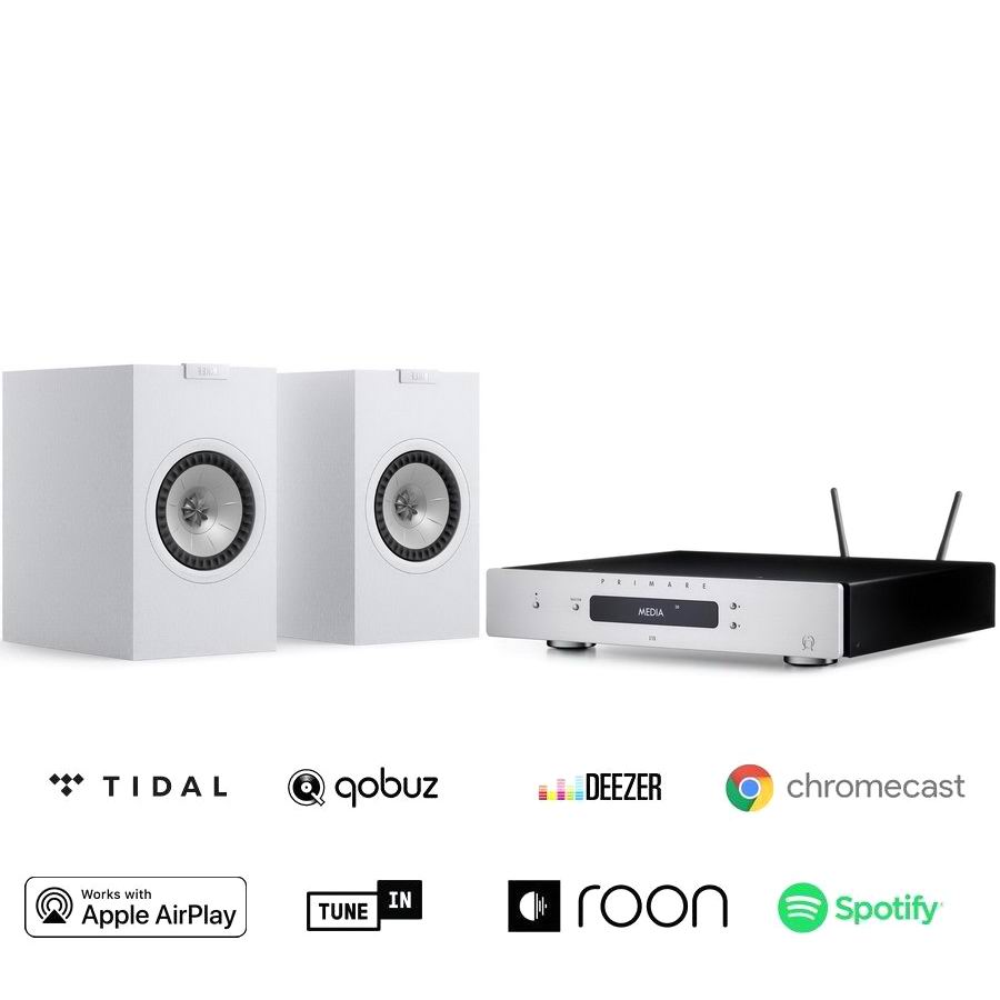 Музыкальный центр Primare i15 Prisma & Kef Q150 White Музыкальный центр Primare i15 Prisma & Kef Q150 White