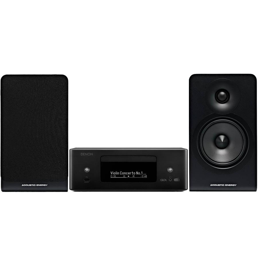 Музыкальный центр Denon Ceol N12DAB & AE100 Mk2 Black