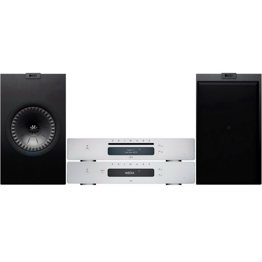 Музыкальный центр Primare i15 Prisma + DD15 & Kef Q150 Titan 