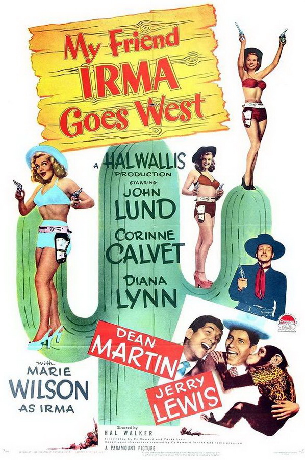 Моя подруга Ирма едет на Запад / My Friend Irma Goes West