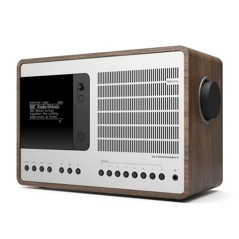 Аудиосистема Revo SuperConnect Walnut/Silver
