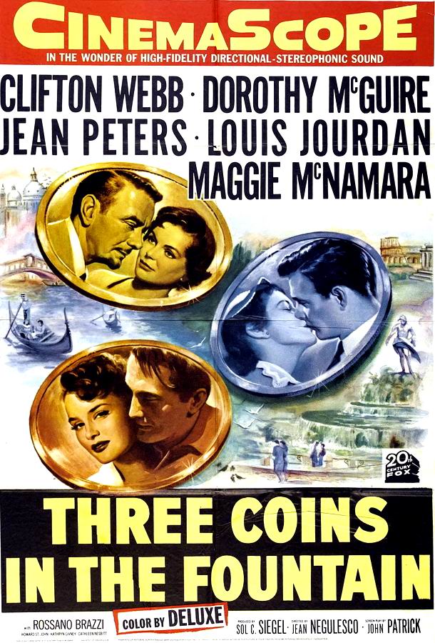 Три монеты в фонтане / Three Coins in the Fountain