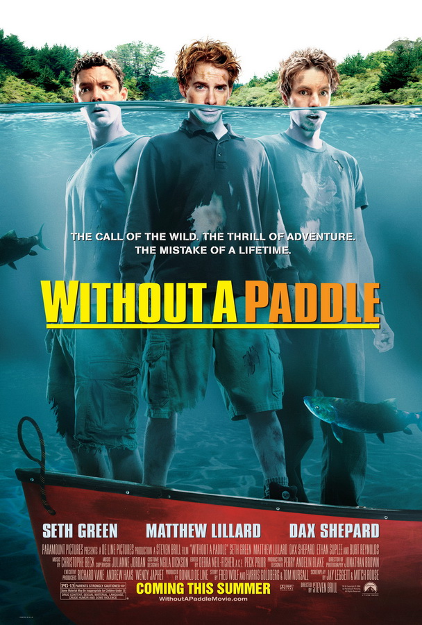 Трое в каноэ / Without a Paddle