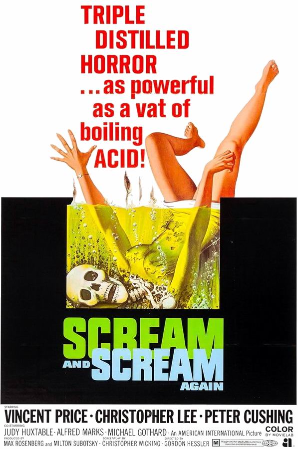 Крик и снова крик / Scream and Scream Again