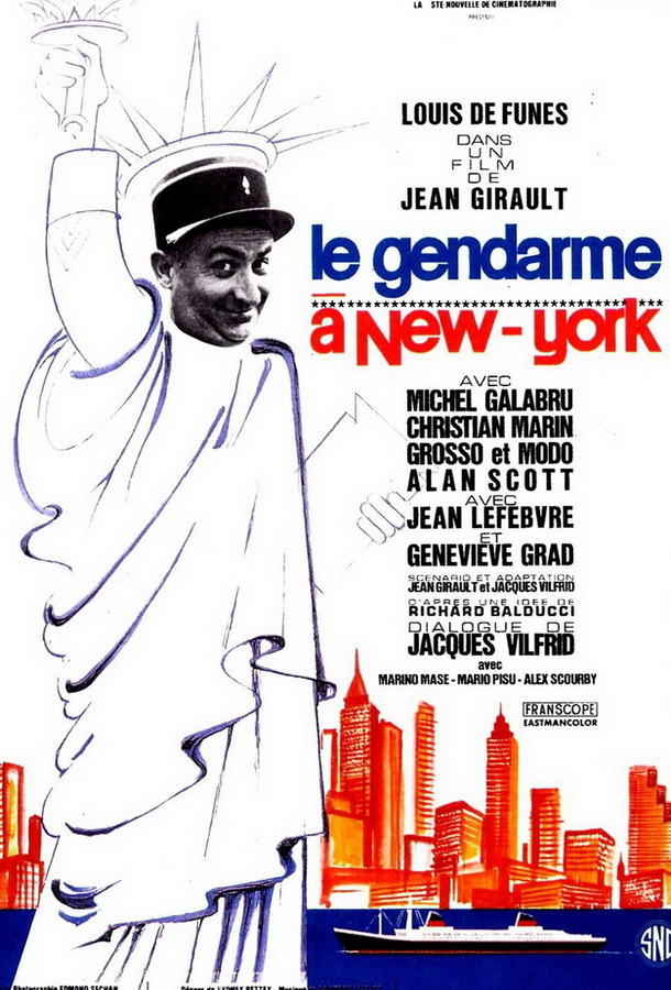 Жандарм в Нью-Йорке / Le gendarme à New York