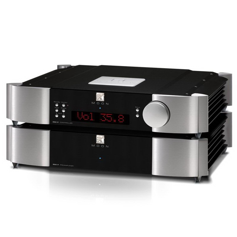 SimAudio Moon Evo 850P Preamplifier Silver/Black