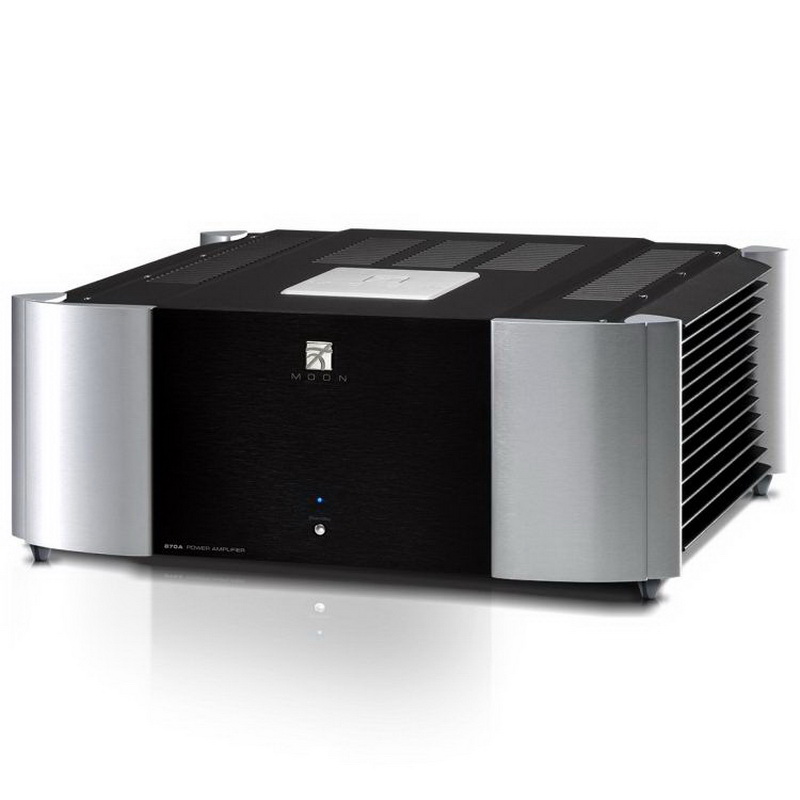 SimAudio Moon Evo 870A Power Amplifier Silver/Black