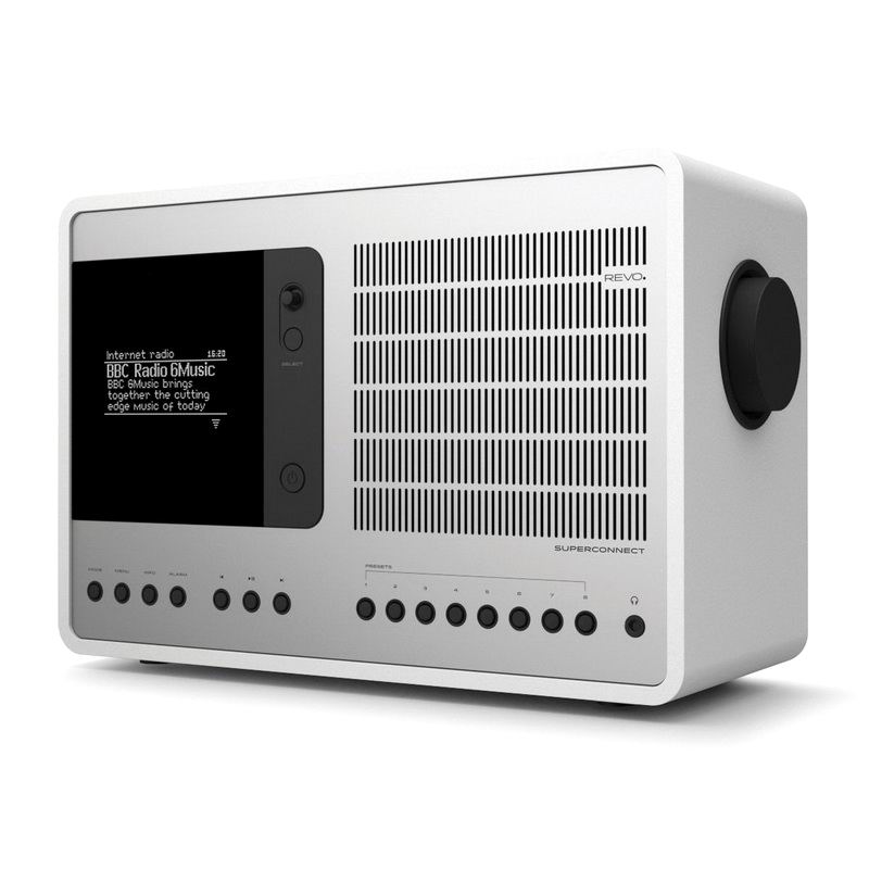 Аудиосистема Revo SuperConnect White/Silver