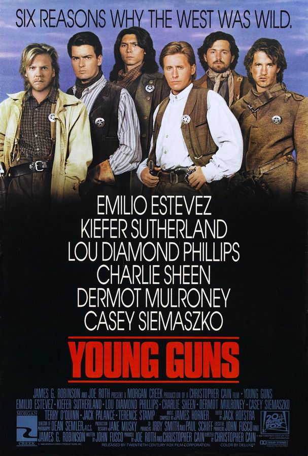 Молодые стрелки / Young Guns Молодые стрелки / Young Guns