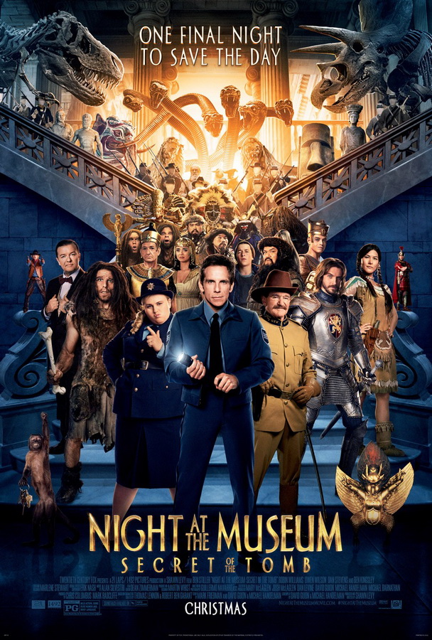 Ночь в музее: Секрет гробницы / Night at the Museum: Secret of the Tomb