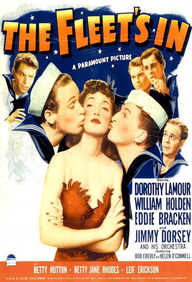 На флоте / The Fleet's In