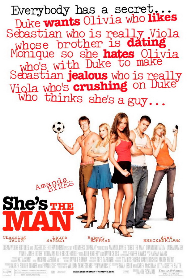 Она – мужчина / She's the Man