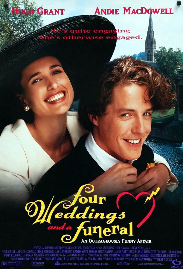 Четыре свадьбы и одни похороны / Four Weddings and a Funeral