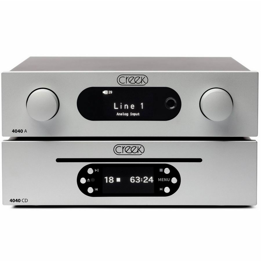 Creek 4040 A + Creek 4040 CD Silver