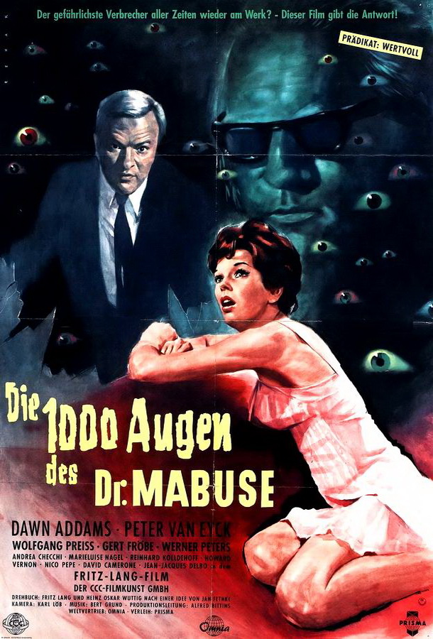 Тысяча глаз доктора Мабузе / Die 1000 Augen des Dr. Mabuse