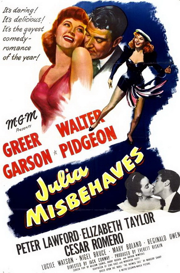 Джулия плохо себя ведет / Julia Misbehaves