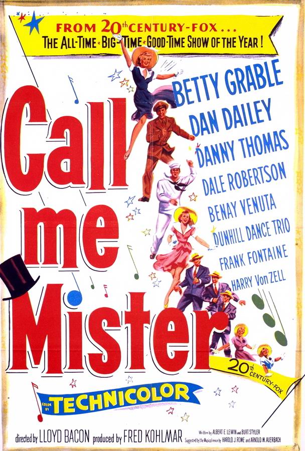 Зовите меня «Мистер» / Call Me Mister