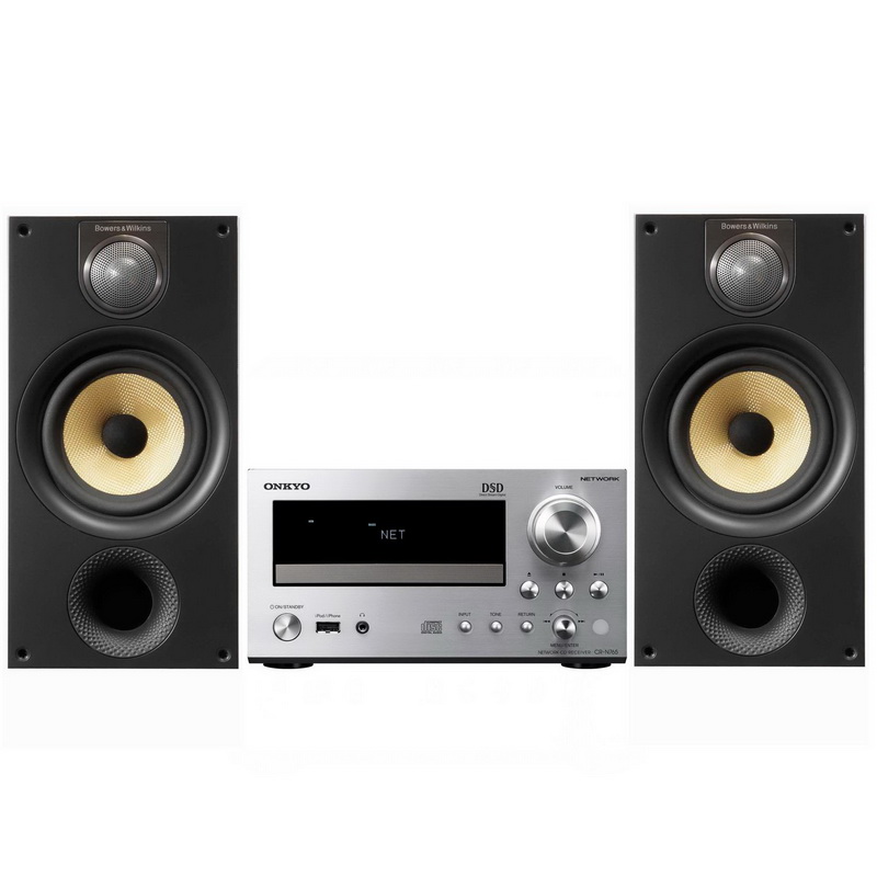 Музыкальный центр Onkyo CS N765 - B&W 686 S2 Silver