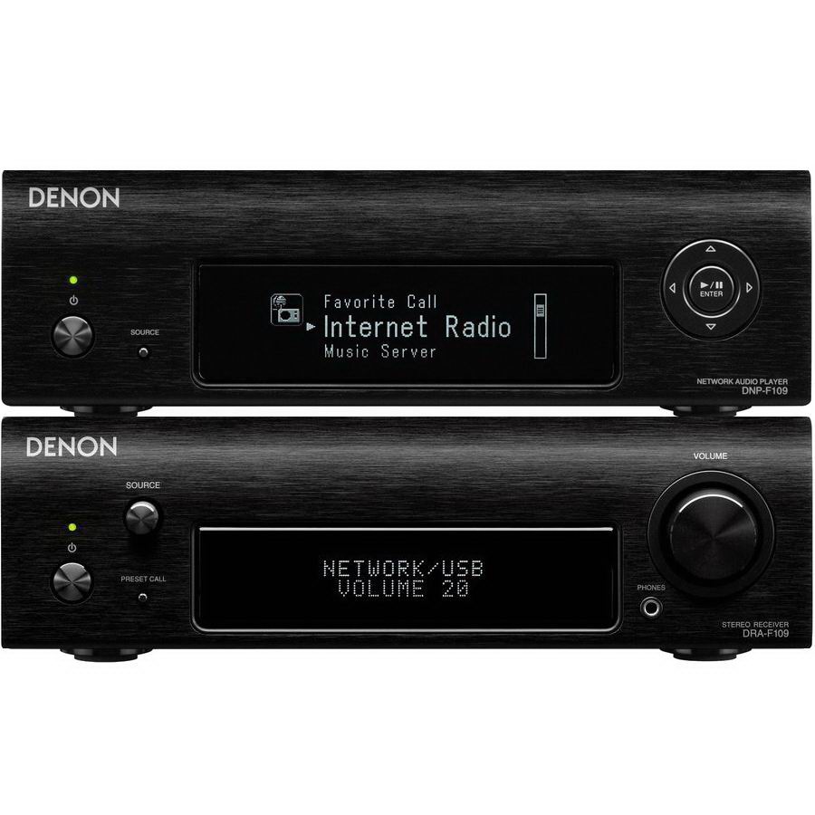 Denon DRA-F109 + DNP-F109 Black