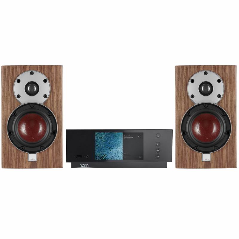 Музыкальный центр Naim Uniti Atom HDMI & DALI Menuet Walnut
