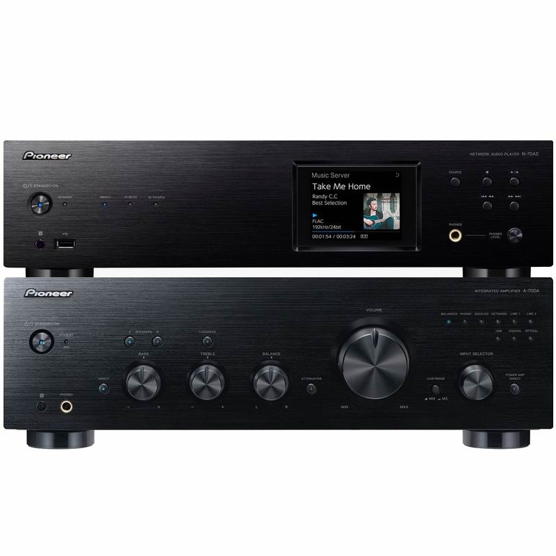 Hi-Fi Комплект Pioneer A-70DA + N-70AE Black