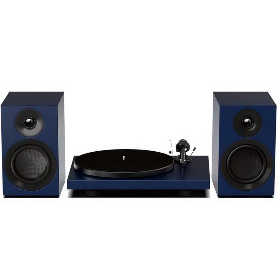 Музыкальный центр Pro-Ject Colourful Audio System E Blue Музыкальный центр Pro-Ject Colourful Audio System E Blue