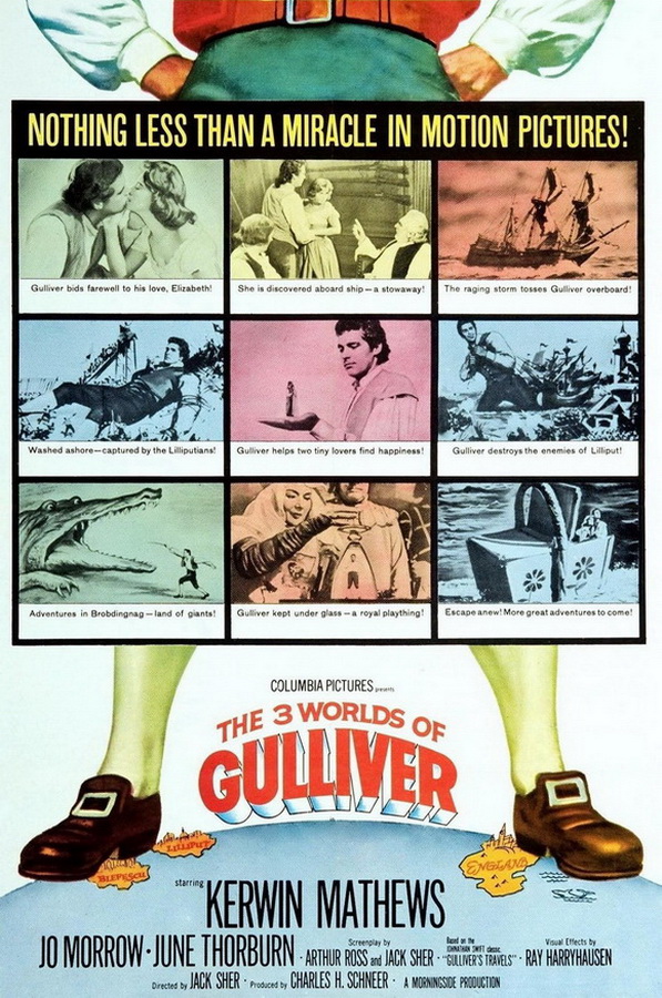 Лилипуты и великаны / The 3 Worlds of Gulliver