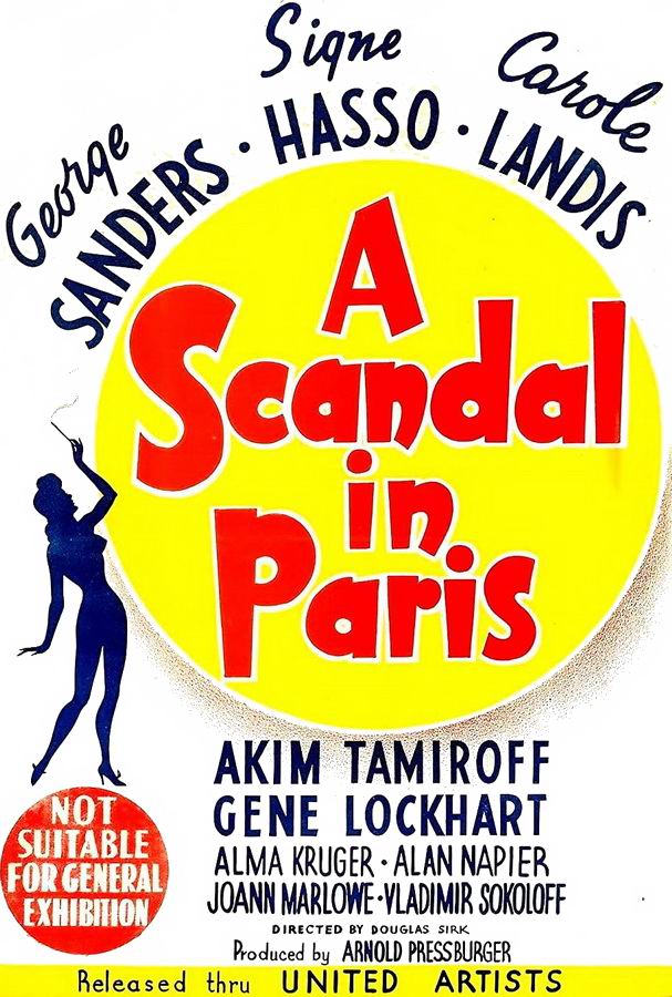 Скандал в Париже / A Scandal in Paris