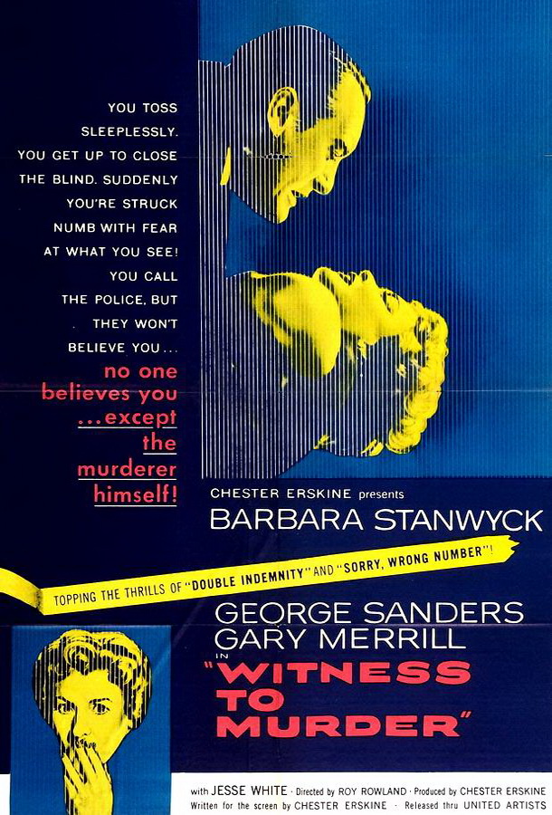 Свидетель убийства / Witness to Murder