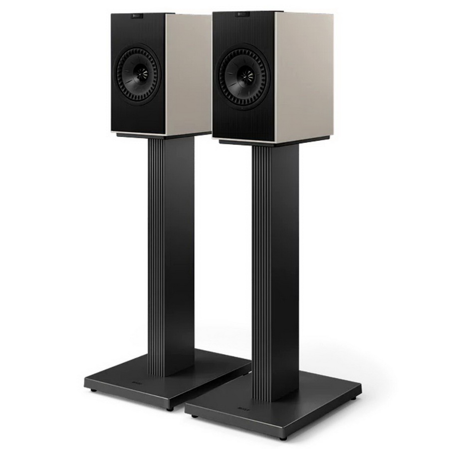 KEF Coda W & SQ1 Stand Nickel Grey KEF Coda W & SQ1 Stand Nickel Grey