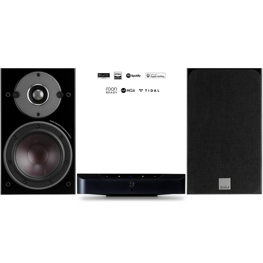 Музыкальный центр Bluesound N230 & Dali Oberon 1 Black