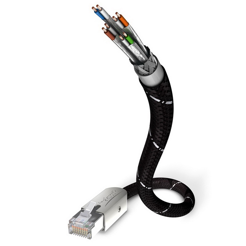 Inakustik Referenz CAT7 , 20.m, SF-UTP, RJ45<>RJ45, 0071520