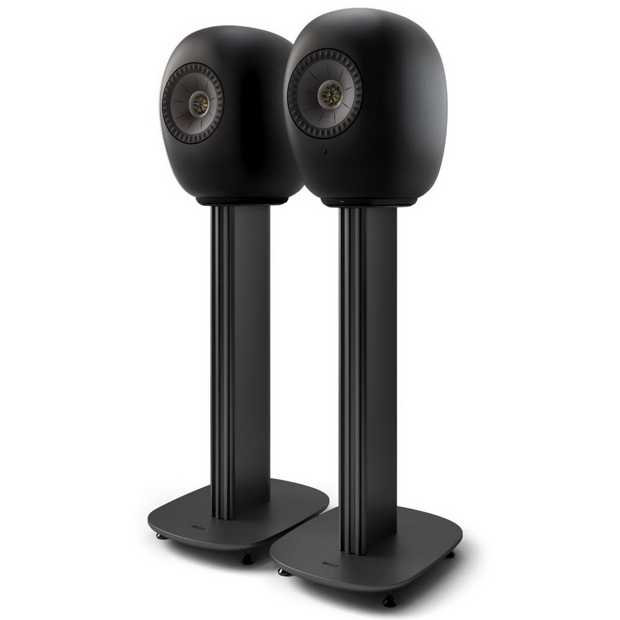 KEF LS Luxe + Stand Eclipse Black KEF LS Luxe + Stand Eclipse Black