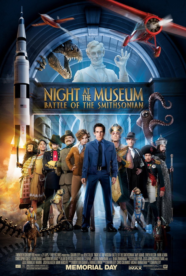 Ночь в музее 2 / Night at the Museum: Battle of the Smithsonian