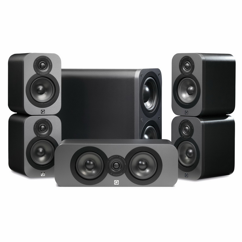 Комплект акустики Q Acoustics 3000 Cinema Pack Matte Graphite