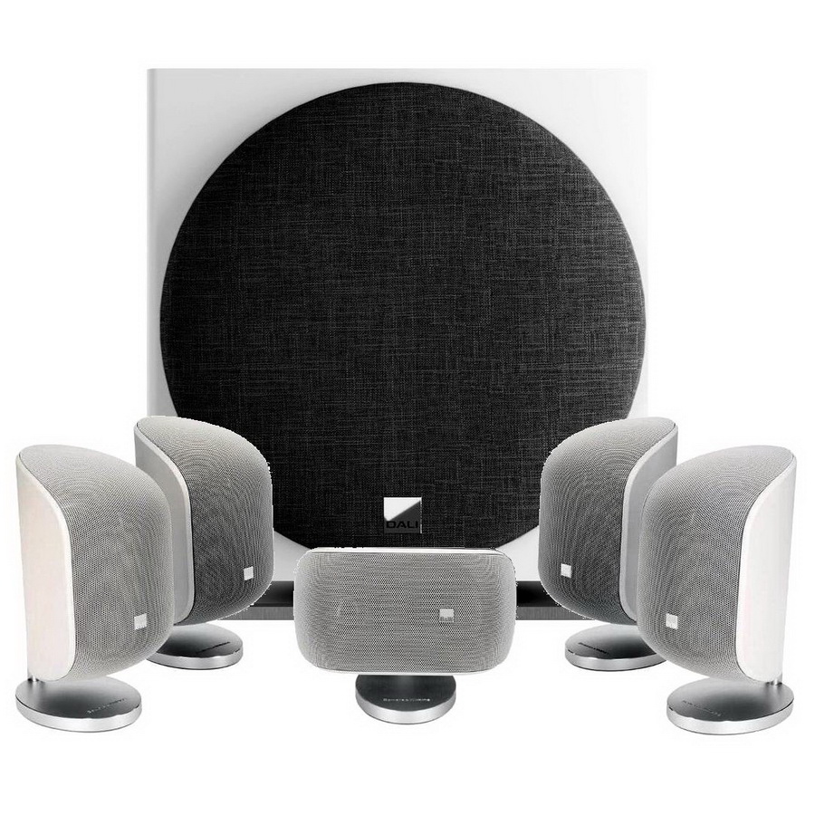 Комплект акустики Bowers & Wilkins M-1s & Dali Sub E12F White Комплект акустики Bowers & Wilkins M-1s & Dali Sub E12F White