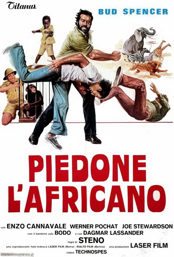 Громила в Африке / Piedone l'africano