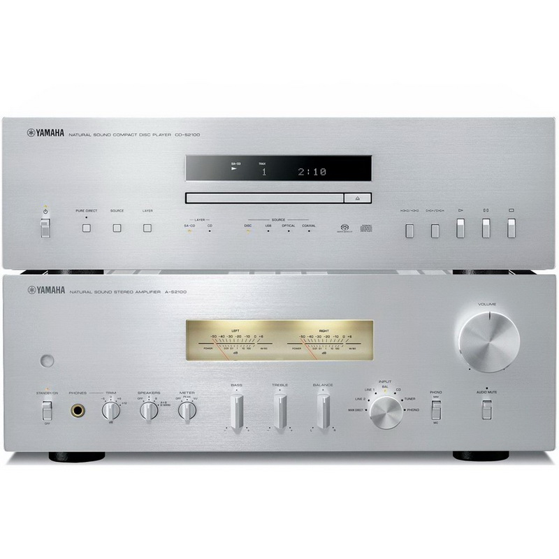 Hi-Fi Комплект Yamaha A-S2100 + CD-S2100 Silver