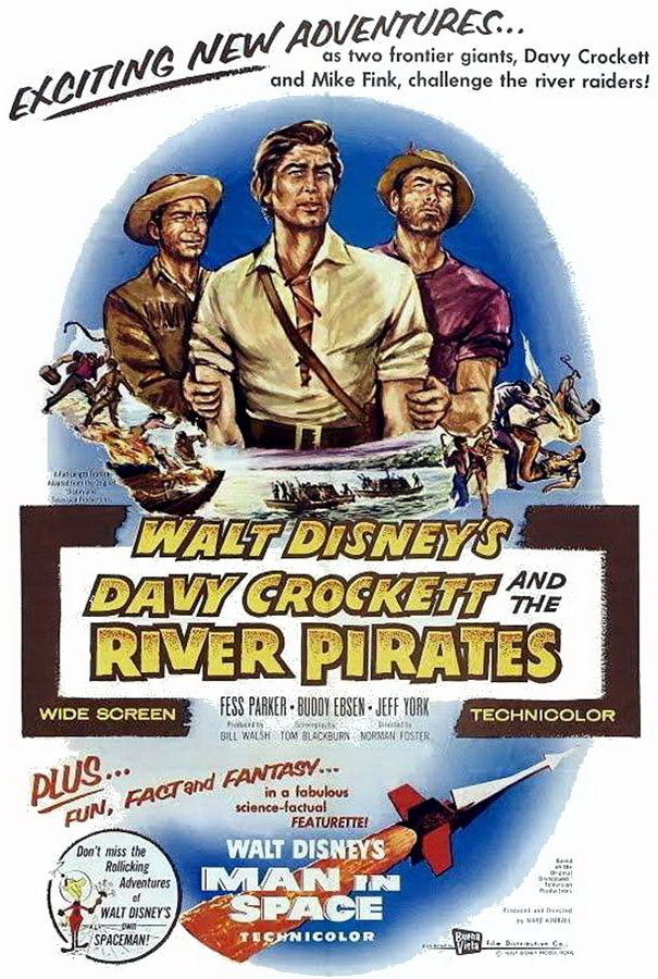Дэви Крокетт и речные пираты / Davy Crockett and the River Pirates