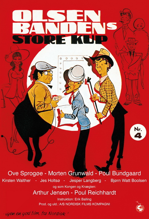 Большое ограбление банды Ольсена / Olsen-bandens store kup